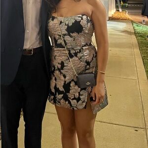 Showpo mini strapless dress